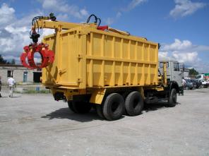 Ломовоз КАМАЗ с КМУ «Синегорец-110»