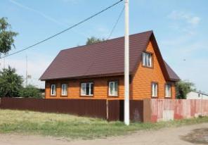 Рубленый дом из северного леса в Чаплыгине Липецкой области