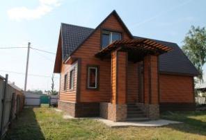 Рубленый дом из северного леса в Чаплыгине Липецкой области