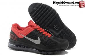 С доставкой черные кроссовки Nike Air.