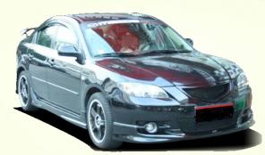 Накладки бампера Mazda 3
