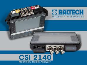 BALTECH – CSI 2140 (ODS – Operational Deflection Shape) – собственные колебания