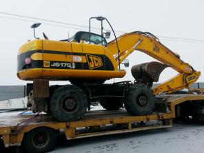 Колесный экскаватор JCB JS175W, Экскаватор колесный JCB JS175W, Полноповоротный экскаватор JCB JS175W, Экскаватор из европы JCB JS175W
