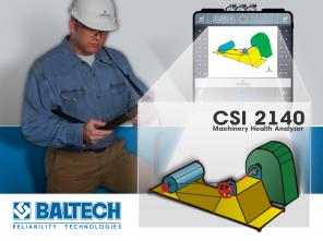 BALTECH презентует новый CSI 2140! Анализатор вибрации поставляется с августа 2013г.