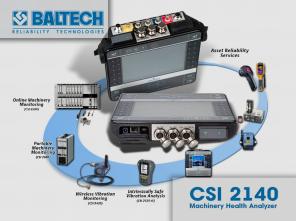 BALTECH - presents CSI 2140, AMS Machinery Manager, diagnostics pumps, fans.