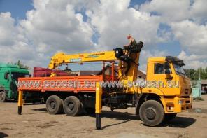 Продам Камаз 6520 + КМУ Soosan SCS1015L Super