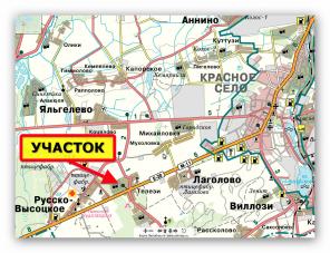 Продаю участок, ИЖС, Красное Село, 5 км, Телези
