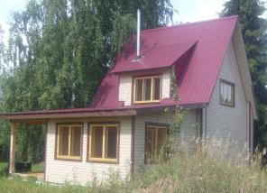 продам новый дом в 25 км на р.Вятка,Никольский Затон