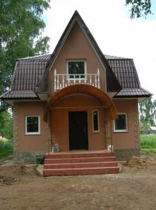 Продам участок 22сот. с новым домом в п. Сиверский