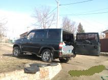 УАЗ-31622 год выпуска 2004 апрель, мощность двигателя 2,7, пробег 40000км, цвет мурена, на ходу (903)965-84-75 Владимир Григорьевич