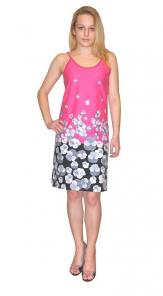 Трикотажное платье на завязках П-09, трикотаж оптом