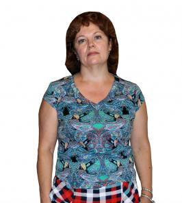Блуза женская трикотажная БЛ-012, блузы оптом
