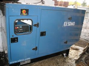 Продам дизельный генератор sdmo 64кВт, дизельный генератор ЗАО"Машиностроительный завод ЭТС" 160кВт