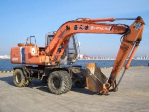 Колесный экскаватор EX100WD-2