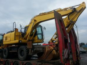 Komatsu PW140, Колесный экскаватор Komatsu PW140, Экскаватор колесный Komatsu PW140, Полноповоротный экскаватор Komatsu PW140, Экскаватор из европы Komatsu PW140