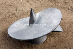 Литые наконечники для винтовых свай