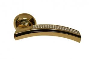 Ручка Archie SILLUR 132 P.GOLD/CRYSTAL (золото/кристаллы).