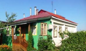 Дом 93 м2, дерево, Земля 8 сот, Баня, Экология