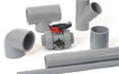 Трубы из пластика,запорная арматура