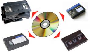 Оцифровка любительских видеокассет на диски dvd,флешки,hdd