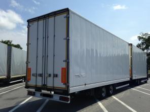 Man TGL 8.220 BL, 2009г, автопоезд, фургон