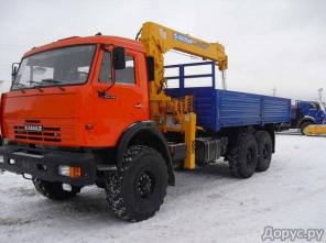 Продам КМУ КАМАЗ 43118-1999+SOOSAN SCS736 ниж. упр.