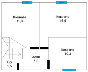 Продам коттедж из СИП-панелей