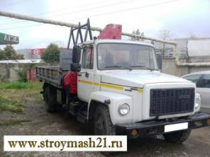 Кран манипулятор 27846D на базе ГАЗ 3309, 2006 г.в.