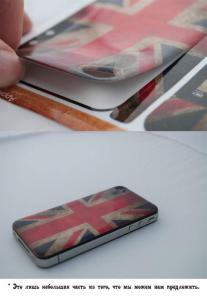 Виниловые и объемные наклейки на iPhone/iPad оптом