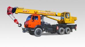 КС 55713-1 автокран 25т. (КАМАЗ-65115)