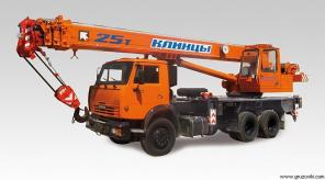 КС 55713-1К-3 автокран 25т. (КАМАЗ-65115)