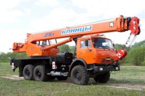 КС 55713-5К-3 автокран 25т. (КАМАЗ-43118)