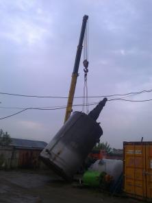 Емкость 32 м3 с турбинной мешалкой