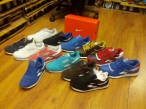кроссовки современные nike, reebok, nb.