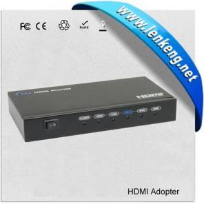 LKV314 1x4 HDMI сплиттер с одним входом и четырьмя выходами(3D)