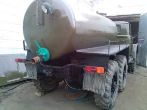 Зил-131, бочка, ассенизаторная, вакуумная