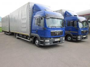 MAN TGL 8. 220(автопоезд, штора)