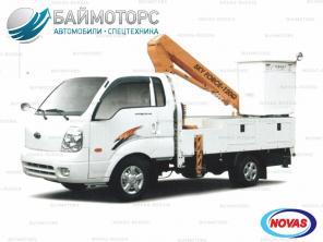 Продаётся автовышка NOVAS 120Q на шасси Kia Bongo III 2013г.