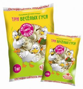 Сосиски, пельмени, блин-дог