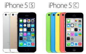 Новый iPhone 5 (S) и iPhone 5 (C) из США