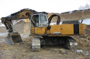 Продаем гидравлический экскаватор LIEBHERR R 974HD б/у 5,2м3