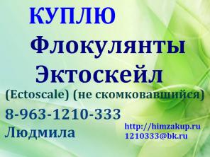 Приобретаем Флокулянты Эктоскейл