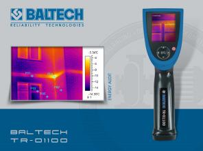 Недорогой тепловизор, BALTECH TR-01100, энергоаудит, тепловая диагностика