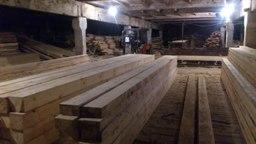 Брус, оцилиндрованное бревно, пиломатериал
