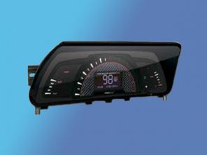 Приборная панель Gamma GF 625 Black Шеви Нива