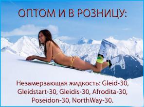 Незамерзающая жидкость Gleid. Незамерзайка -30С