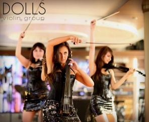 Музыканты DOLLS - скрипичное шоу, струнное трио/квартет