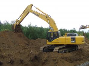 Гидравлический гусеничный экскаватор Komatsu РС400LS-7 (выпуск 2008 г.)
