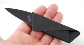 CardSharp 2 — складной нож в вашем бумажнике.