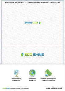 Продается сеть безводных автомоек «Ecoshine» и клининговая компания «Eco service».